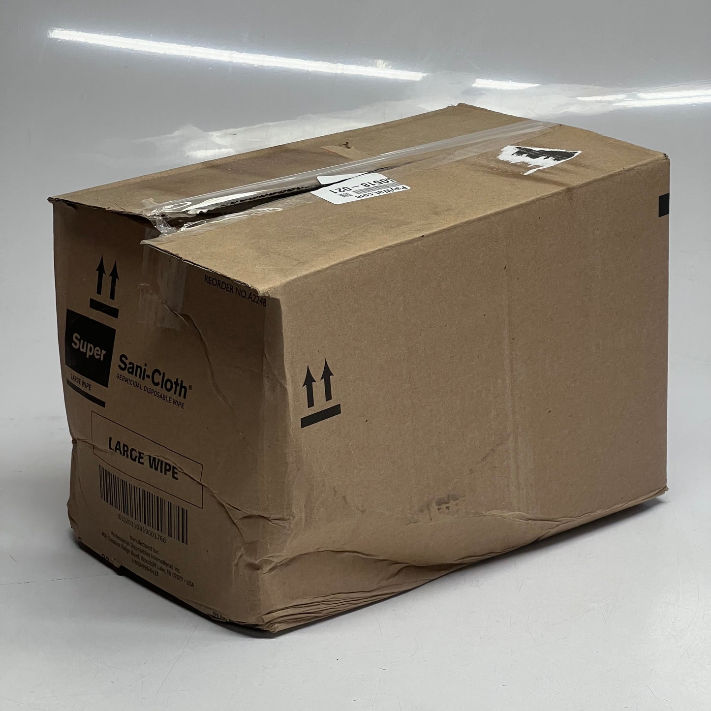 PDI (9 PACK, 80 WPES EACH) Super Sani-cloth Germicidal Disposable Wipes Sz Large BB 09/27