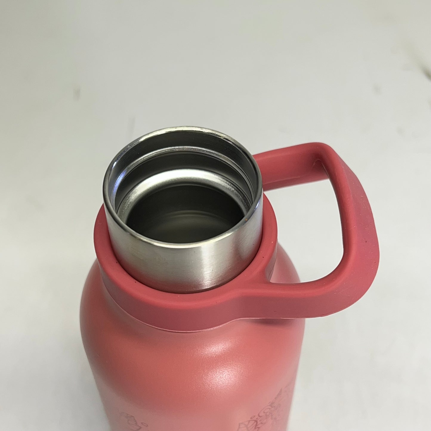 CHRISTIAN ART GIFTS Walk By Faith Stainless Steel Water Bottle 24 Fl Oz Pink