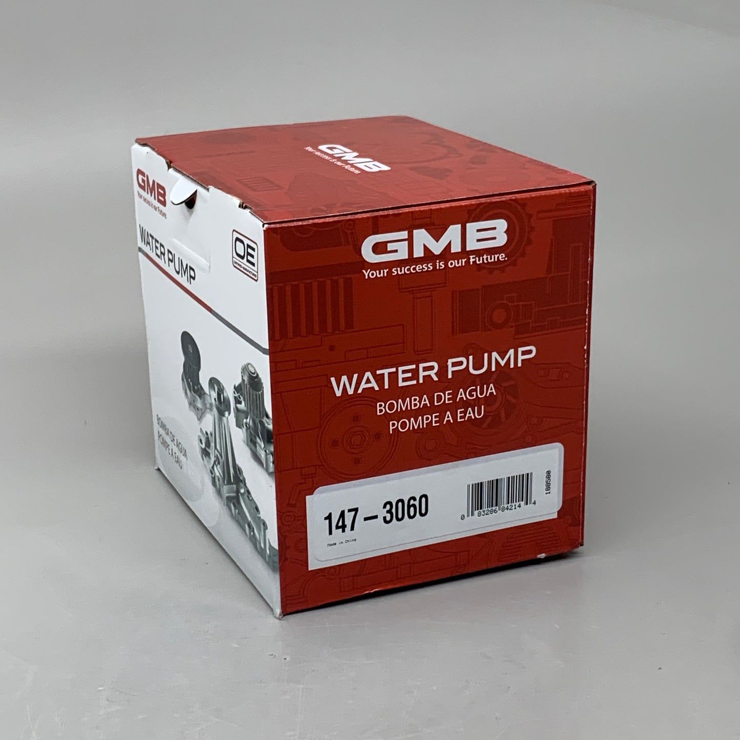 GMB Plastic Engine Water Pump for Mercedes-Benz 188580 147-3060