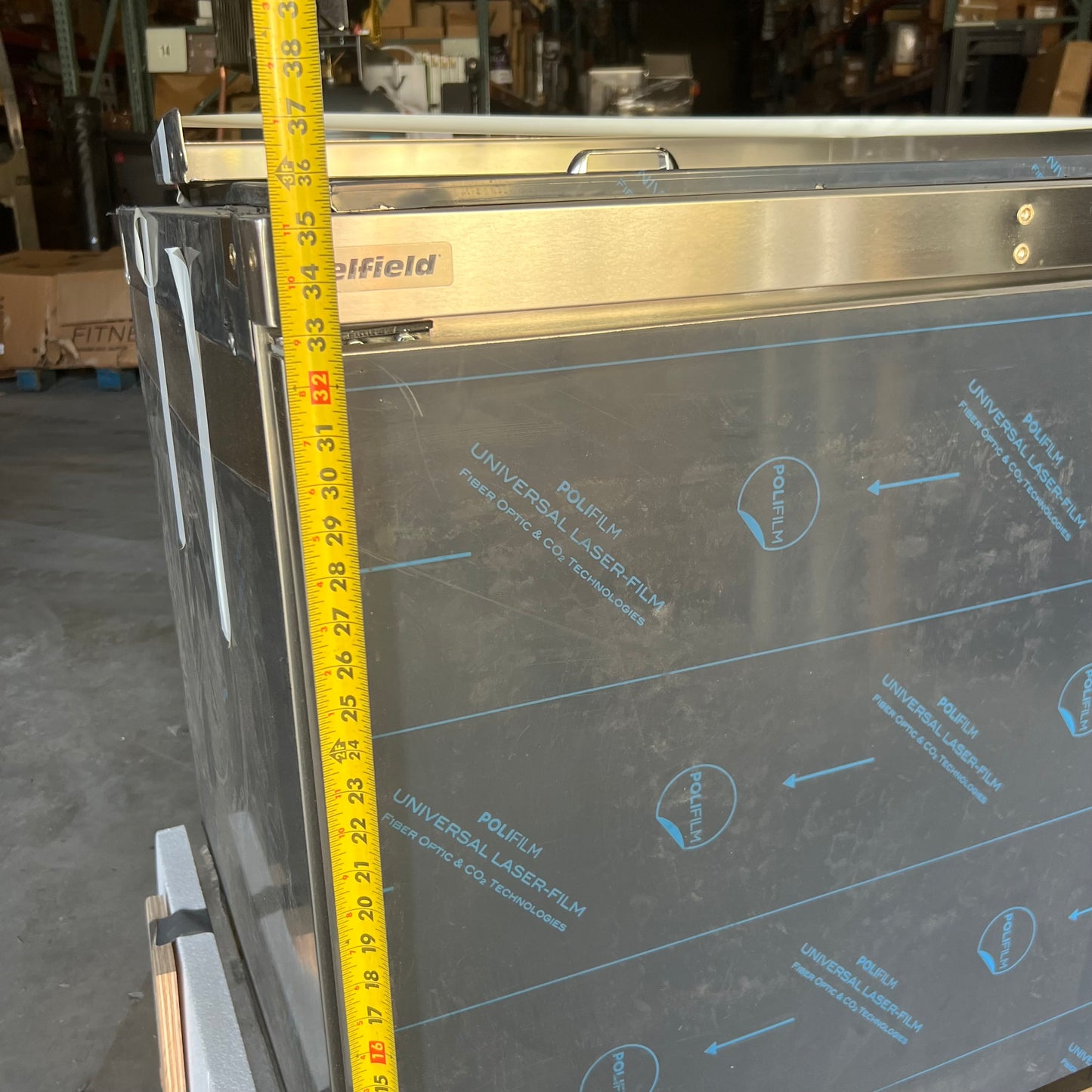 ZA@ Pallet of DELFIELD Cooler Cooling Box Sz 32”W x 60”L x 35”H  4460NP-24M-M777