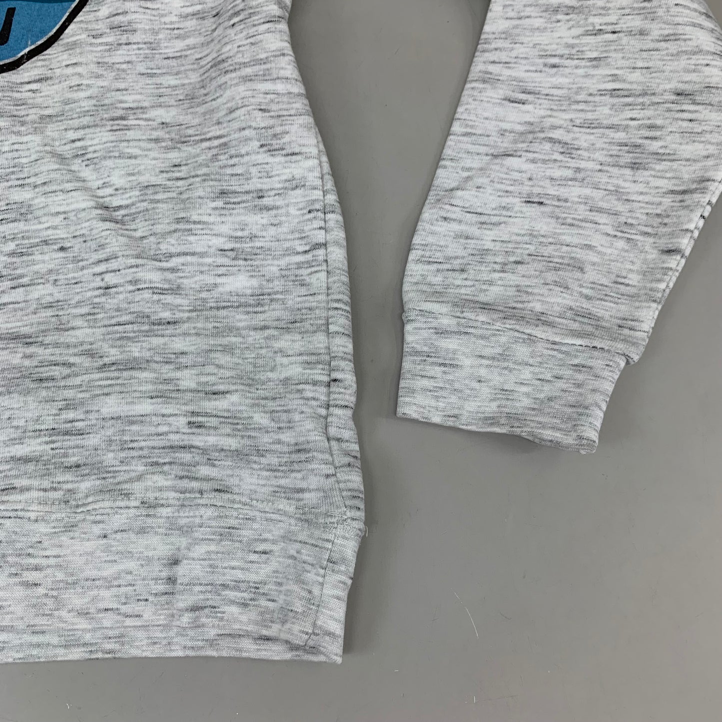 LONEROCK Helen Georgia Crew Sweatshirt Sz Large Grey/White