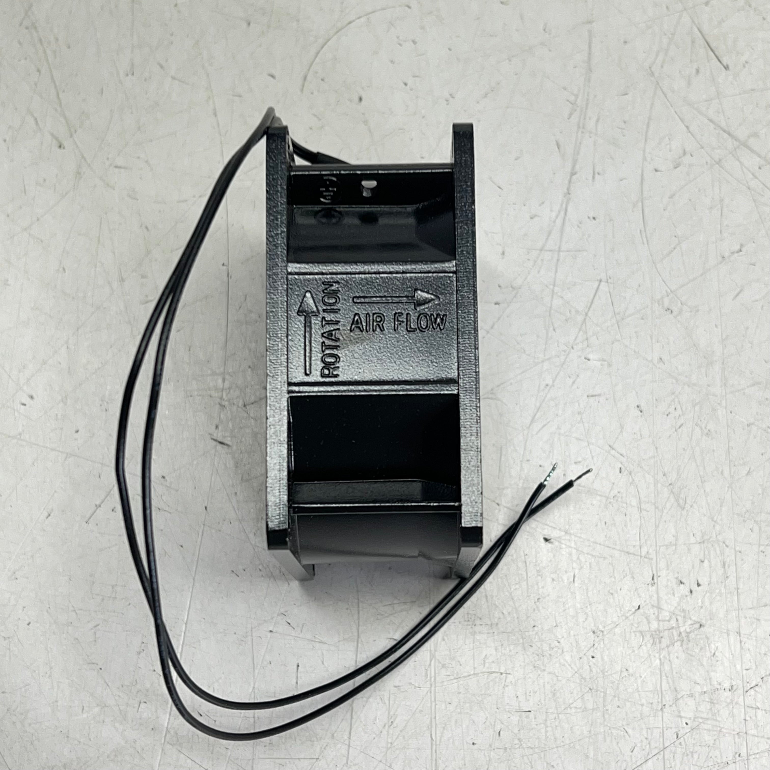 ORIAN Fan Tubeaxial Aluminum Frame 115VAC Square 2 Wire Leads