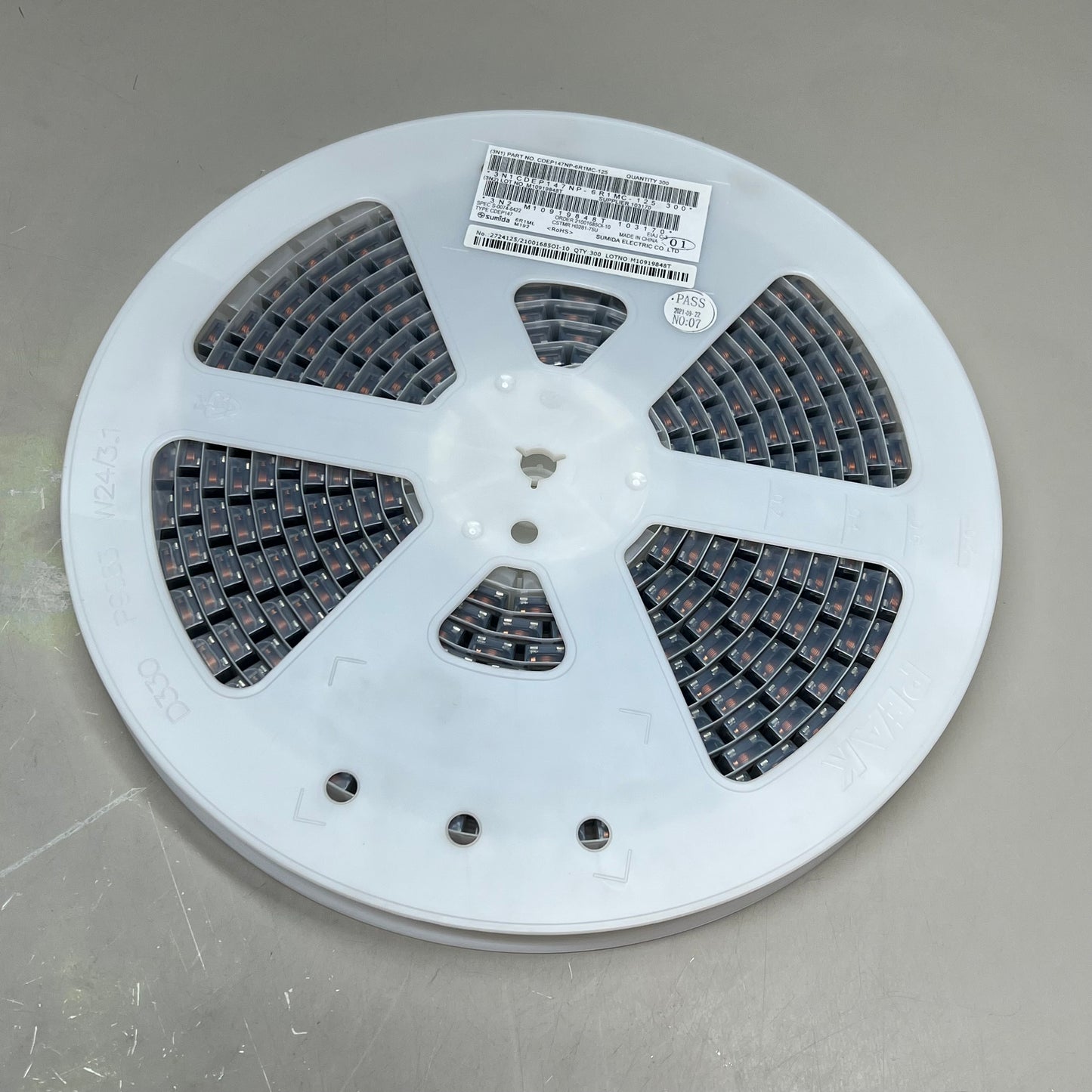 SUMIDA ELECTRIC (300 ROLL) Power Inductors 6R1ML M192 CDEP147NP-6R1MC-125