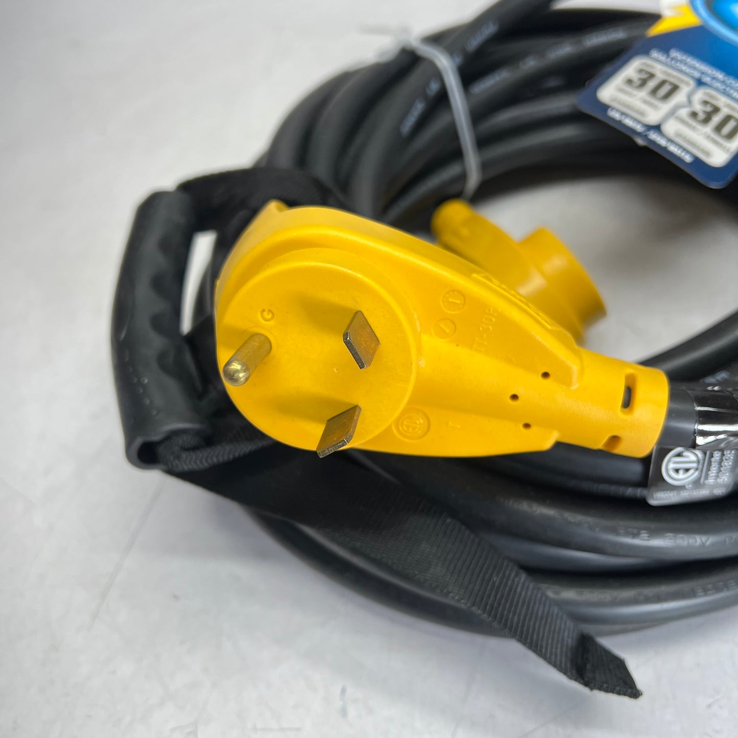 CAMCO Rv Extension Power Grip Extcord  50' 30A 125V/3750W 10 Ga Yellow 55197