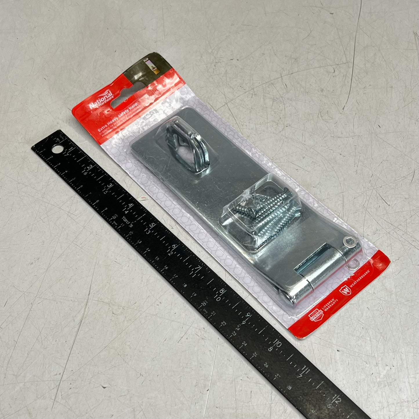 NATIONAL HARDWARE National Hardware V30 Series 7"L 2.5" W Silver N102-517
