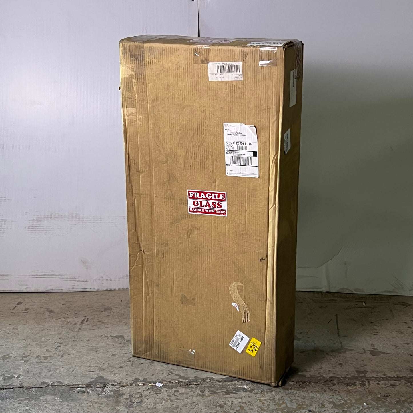 ZA@ ZACA Medicine Cabinet Glass (AS-IS, Boken)