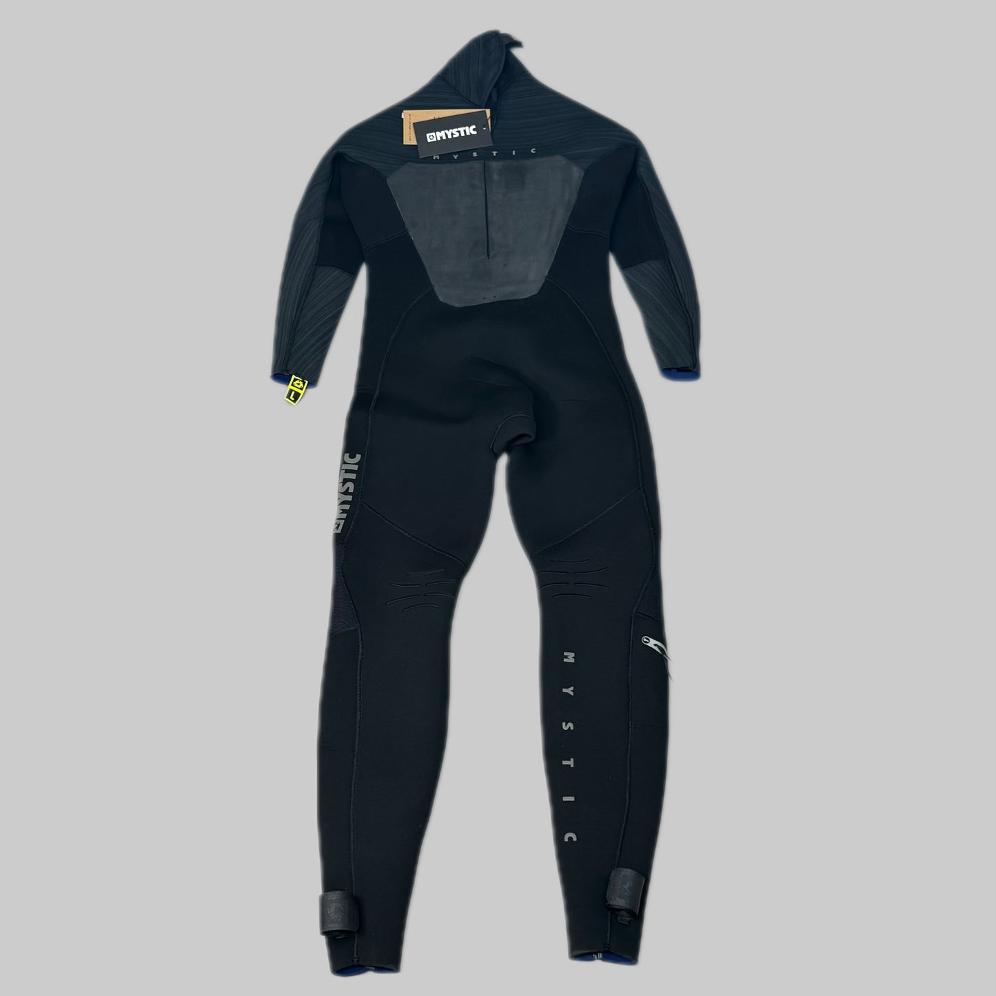 MYSTIC Majestic 2022 Fullsuit Back-zip Knitflex+ 5/4mm Sz L Black 35000.220005