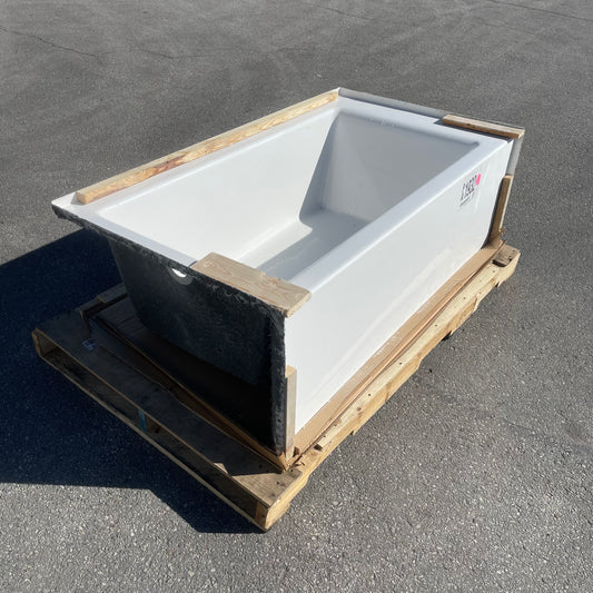 ZA@ Pallet of DREAMLINE Prism Acrylic Alcove Left-hand Bathtub 60” White BTPM6032XL00 (AS-IS)