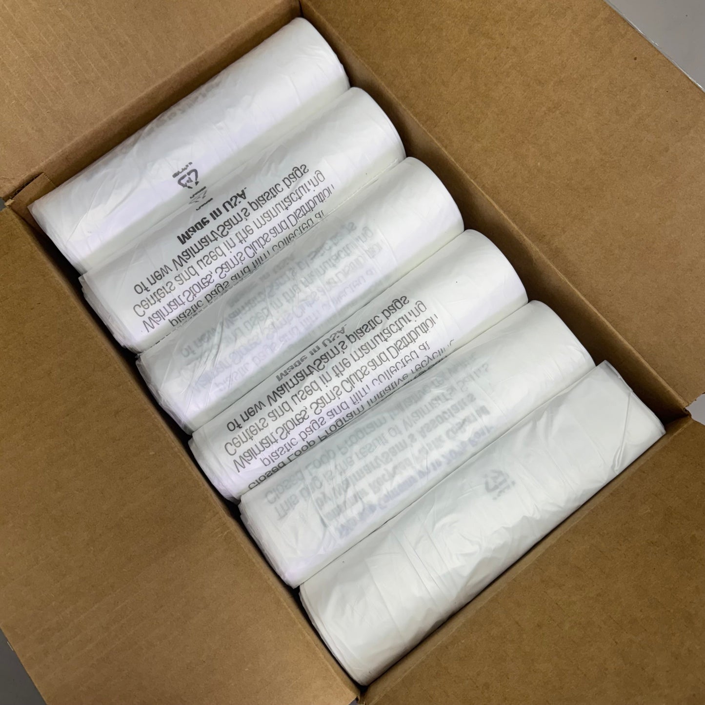 ZA@ WALMART (12 Rolls) 64 Gal Bag 40" x 57" 554178780 (New) C