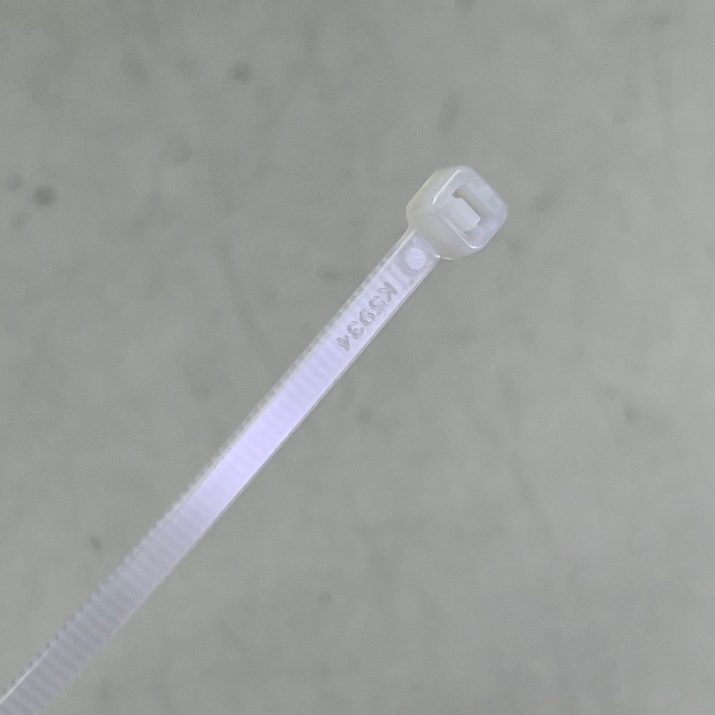 Heavy Duty Nylon Zip Ties Tensile Strength 12" White N-11-50-9-M