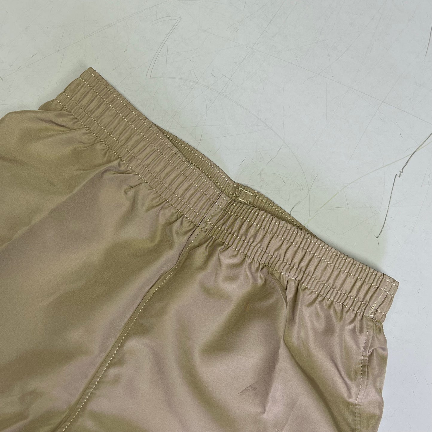 UNDER ARMOUR Toddler Woven T-Shirt & Shorts Set Boys Sz 3T Khaki/Black UASII38D