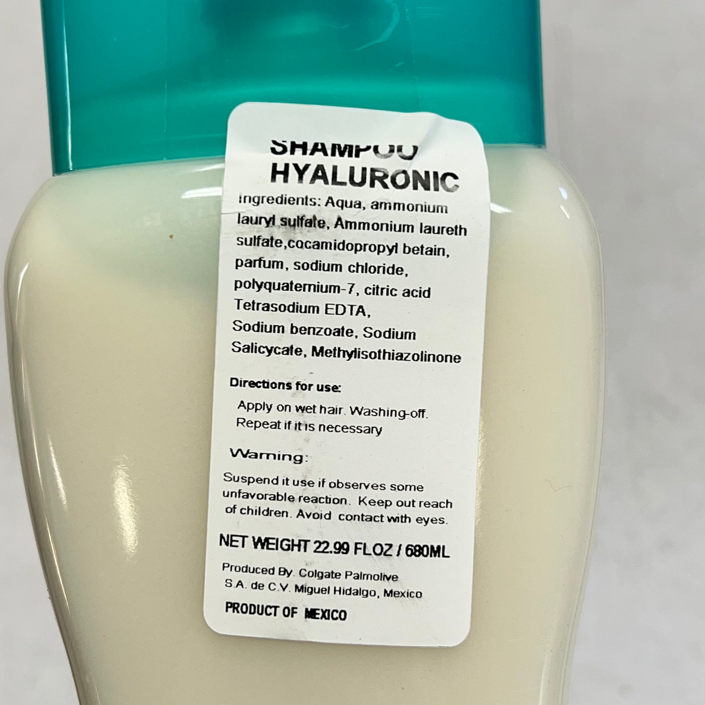 PALMOLIVE OPTIMS (2 PACK) Hialuronic + Vital Keratina Deep Hydrate Shampoo 680ML