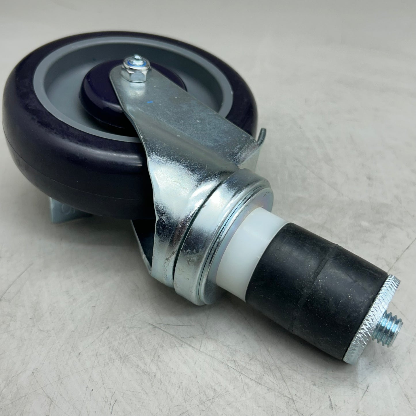 REGENCY Polyurethane Work Table/Equipment Stand Caster W/ Brake 5" Black A105CR