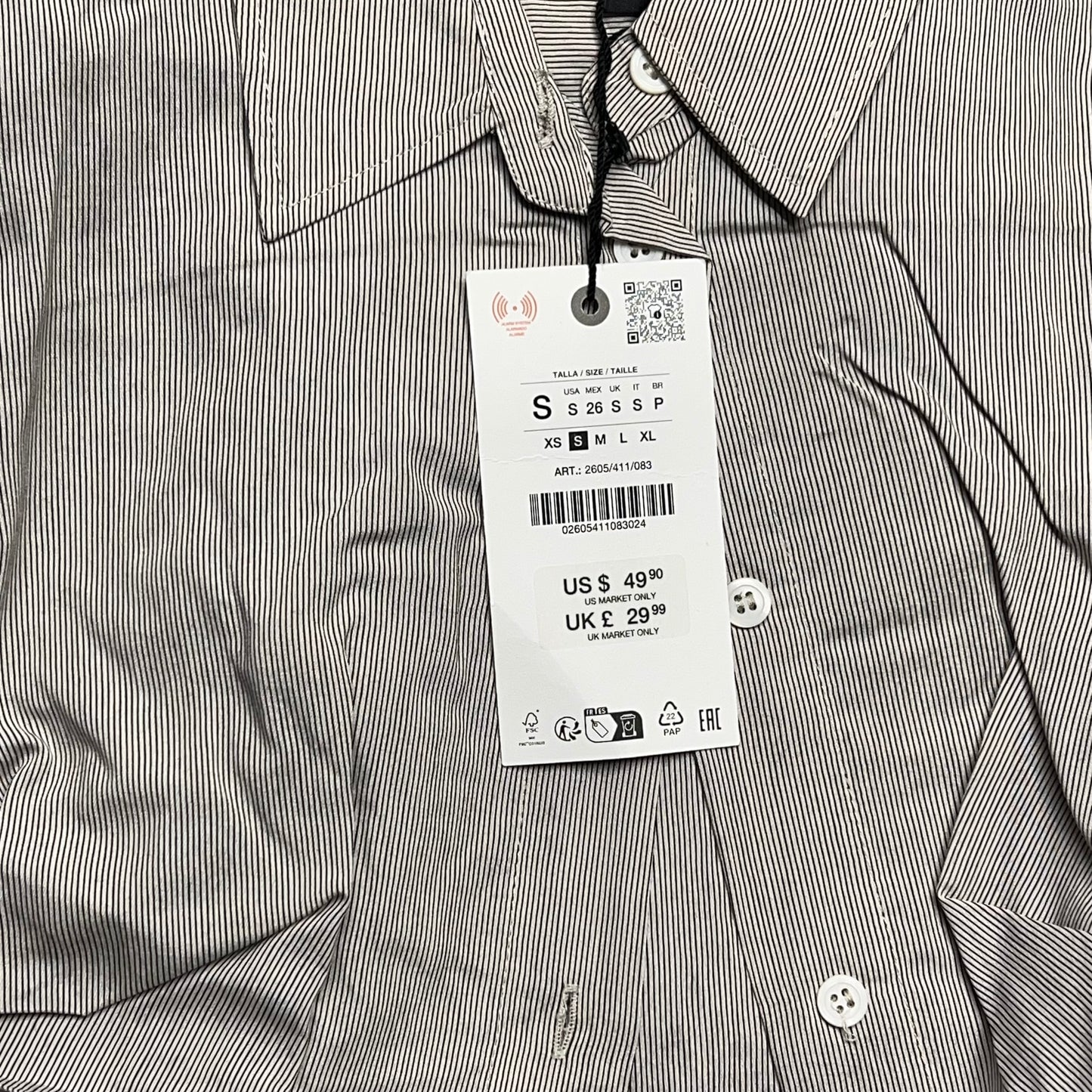 ZA@ ZARA Lot of Assorted Clothing Blazer, Blouses & Dresses Women's Sz S & M