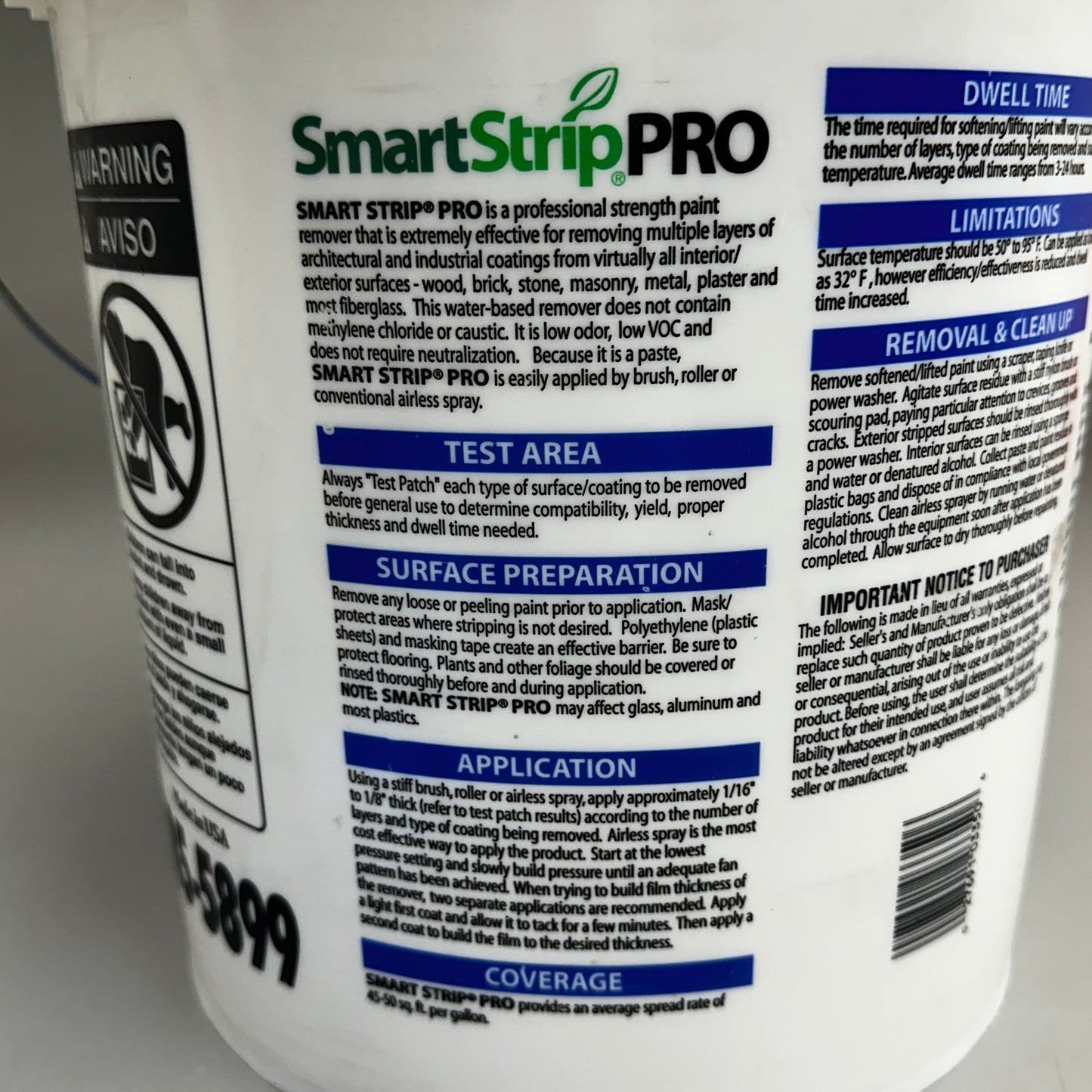 DUMOND SmartStrip Professional & Industrial Paint Removal System 5 Gallons