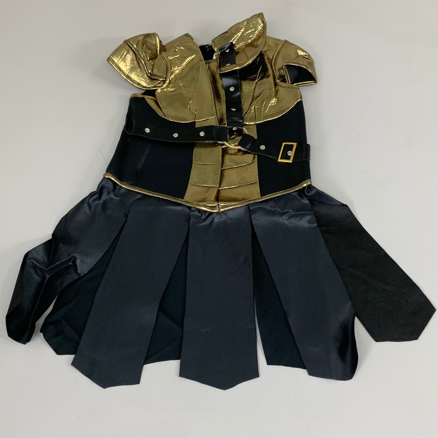 CALIFORNIA COSTUMES Kid's Archangel Costume Sz-S/M (6-10) Black/Gold 00524