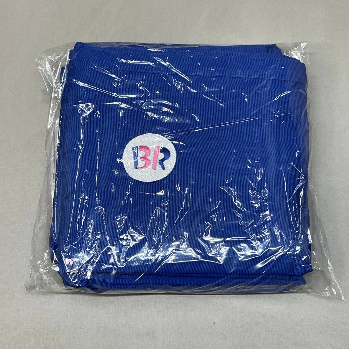 BASKIN ROBBINS 4-PACK! Uniform Waist Apron One Size Blue (New)