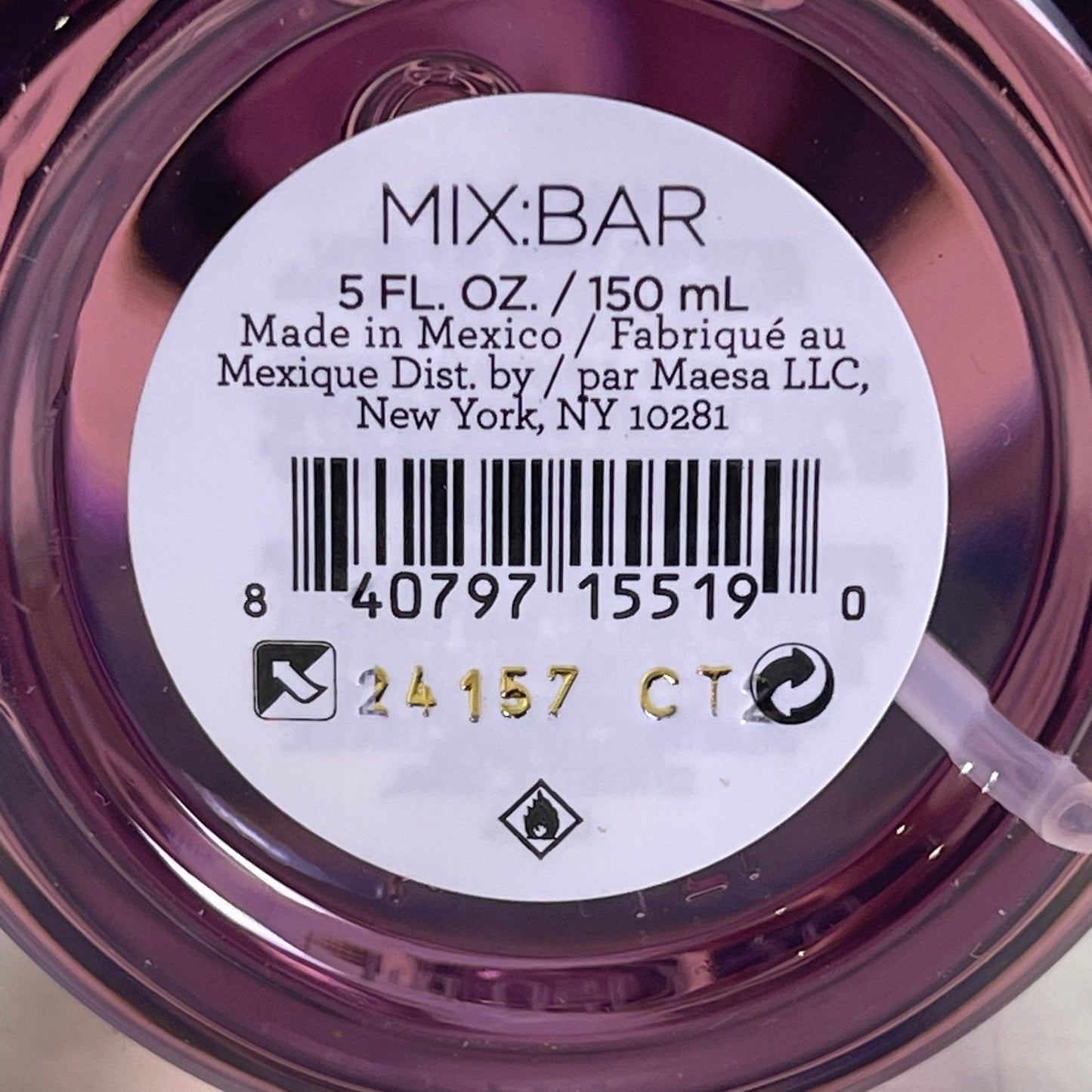 MIX:BAR (2 PACK) Hair & Body Mist Sparkling Hibiscus 5 fl oz each Clear 052-05-4019