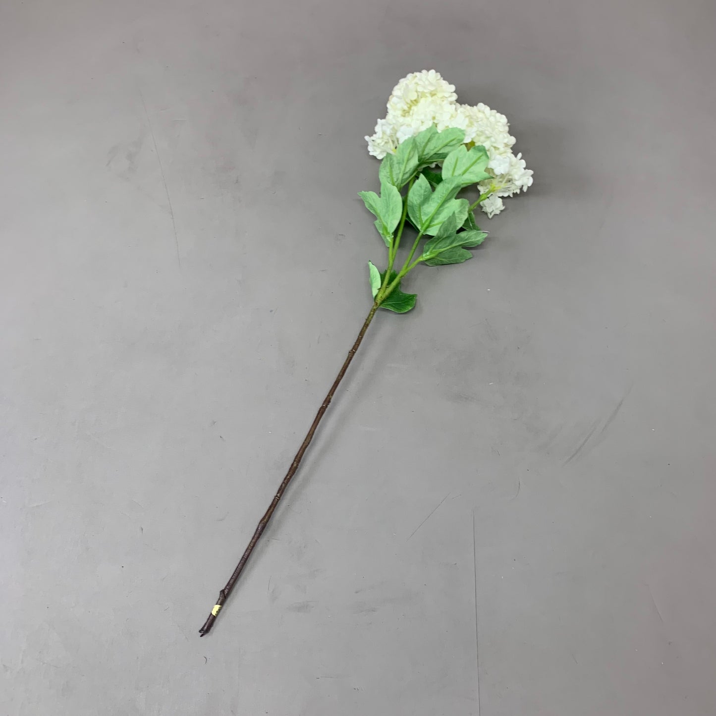 RAZ IMPORTS (12 PACK) Faux Hydrangea Spray Flowers 24" White F4522689