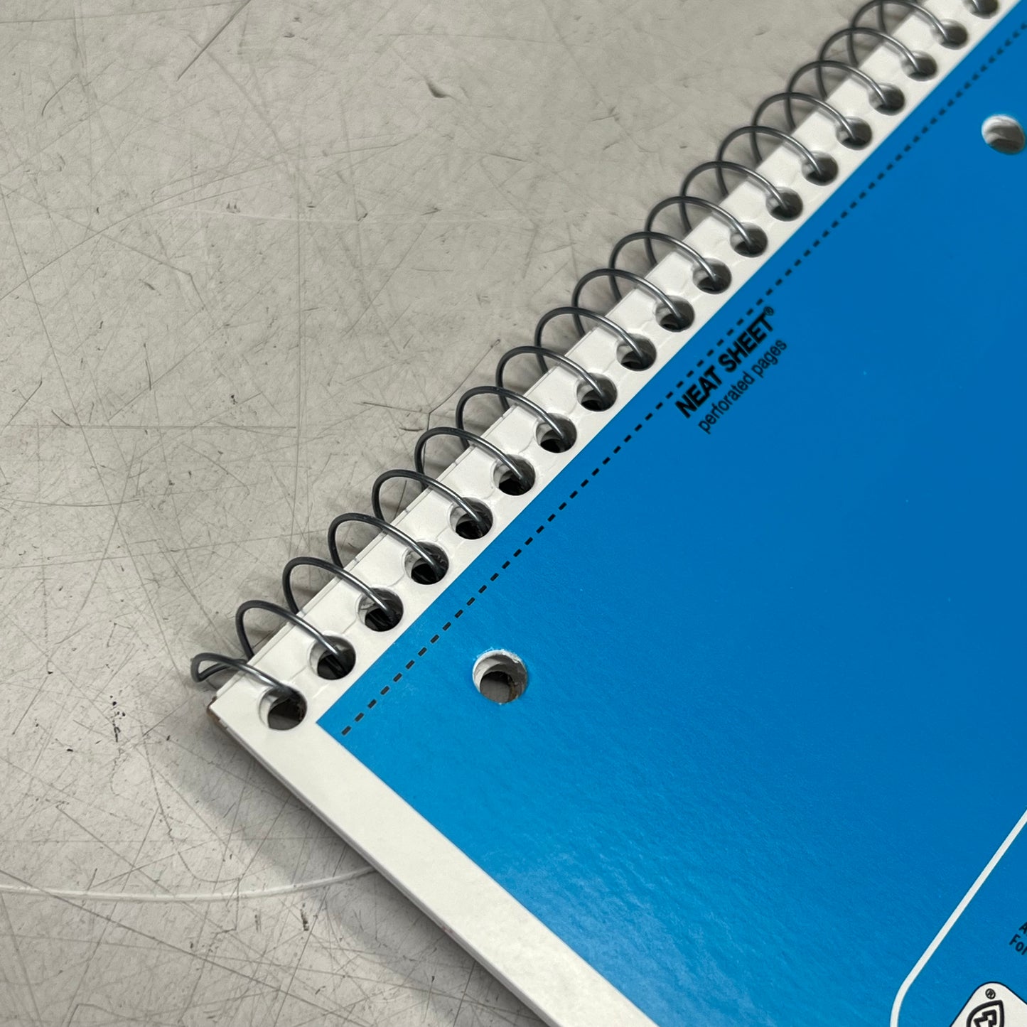 ZA@ MEAD (6 PACK, 100 Sheets Each) 1 Subject Wide Ruled Notebook 10.5"x7.5" Multic|olor