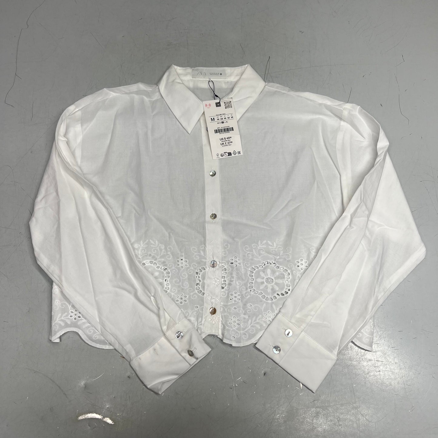 ZA@ ZARA Lot Of Assorted Clothing Tops & Sweater Dress Women's Sz S/M/L