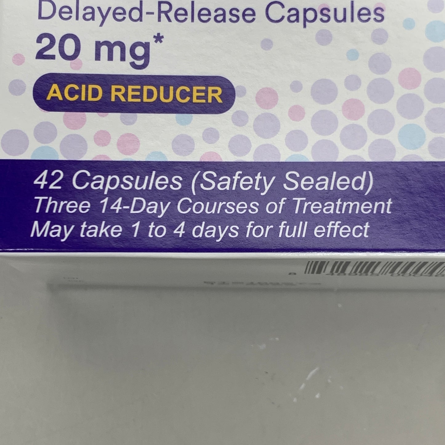 ZA@ DR.REDDY'S 6 BOXES! (18 Bottles) Omeprazole 20 mg Acid Reducer 756 CAPSULES (AS-IS)