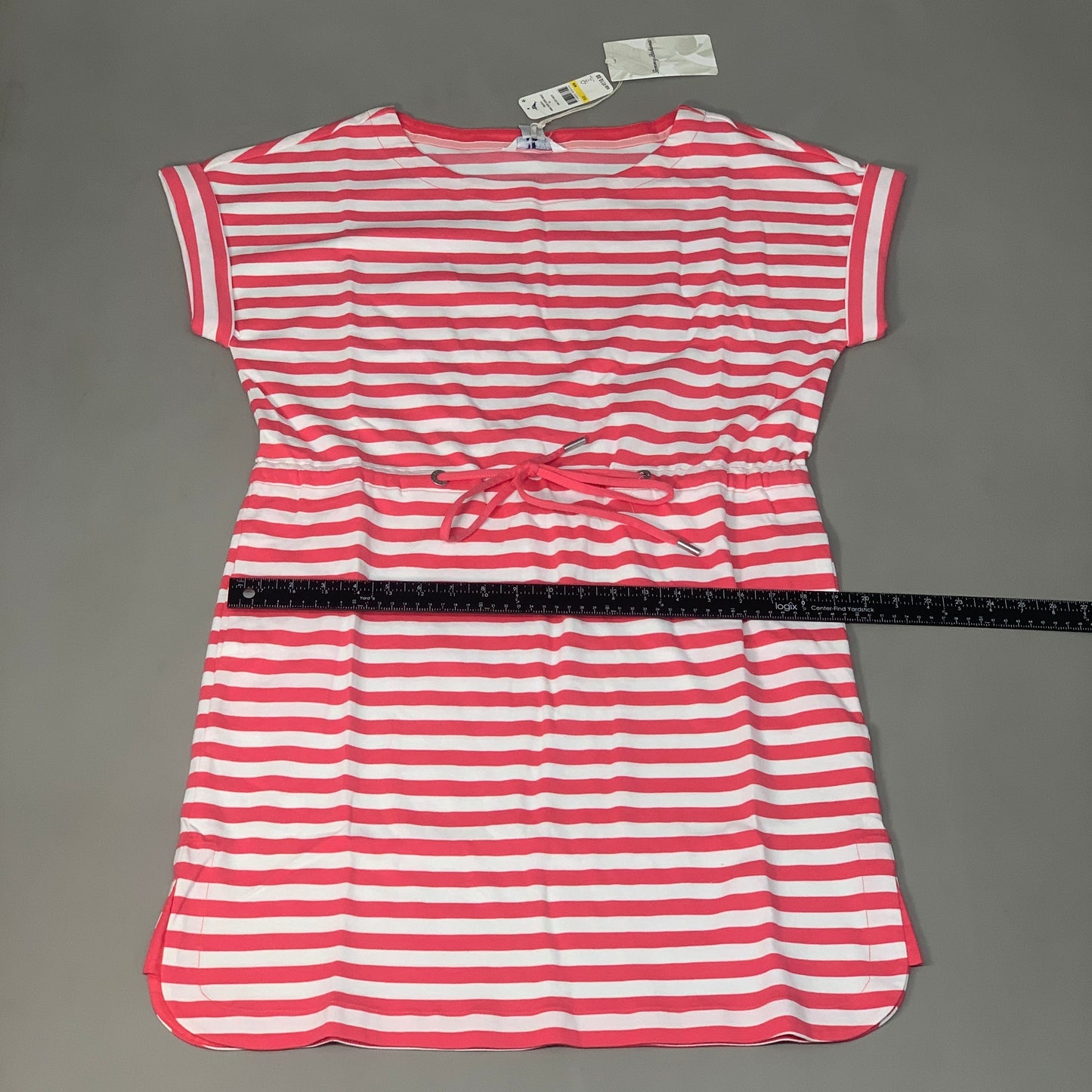 TOMMY BAHAMA Veranda Amira Stripe dress Sz M Tutti Frutti SW620721 (New)