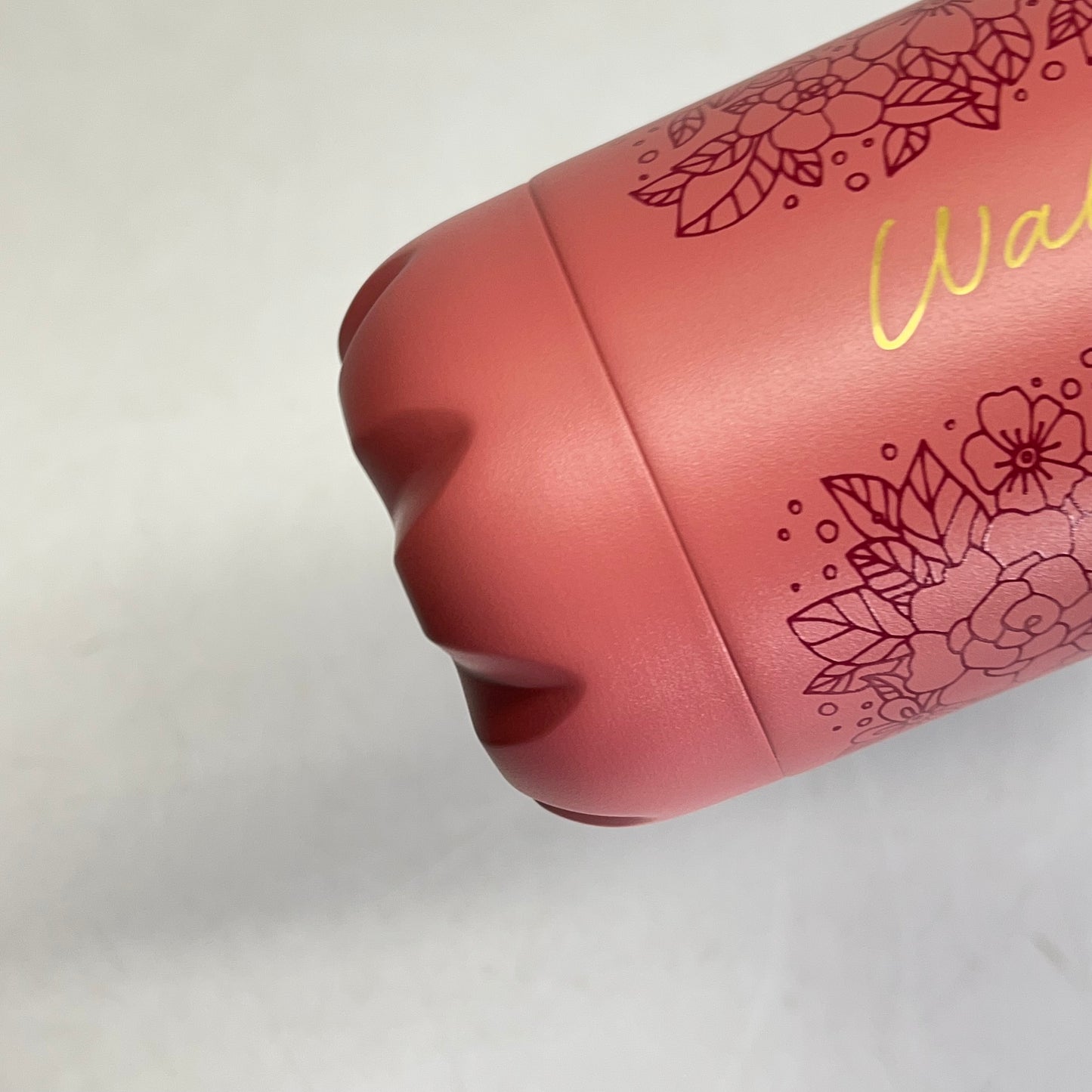 CHRISTIAN ART GIFTS Walk By Faith Stainless Steel Water Bottle 24 Fl Oz Pink
