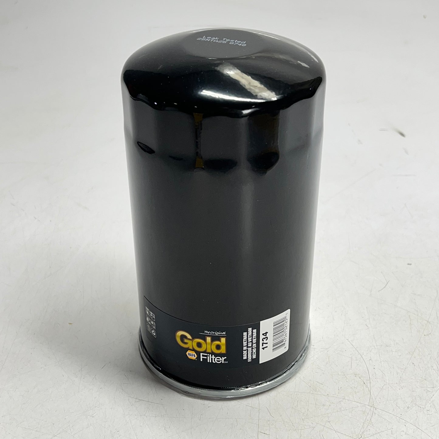 NAPA (2 PACK) The Gold Spin on Oil Filter W/ Gasket 1-1/2 in - 16 Thread 1734