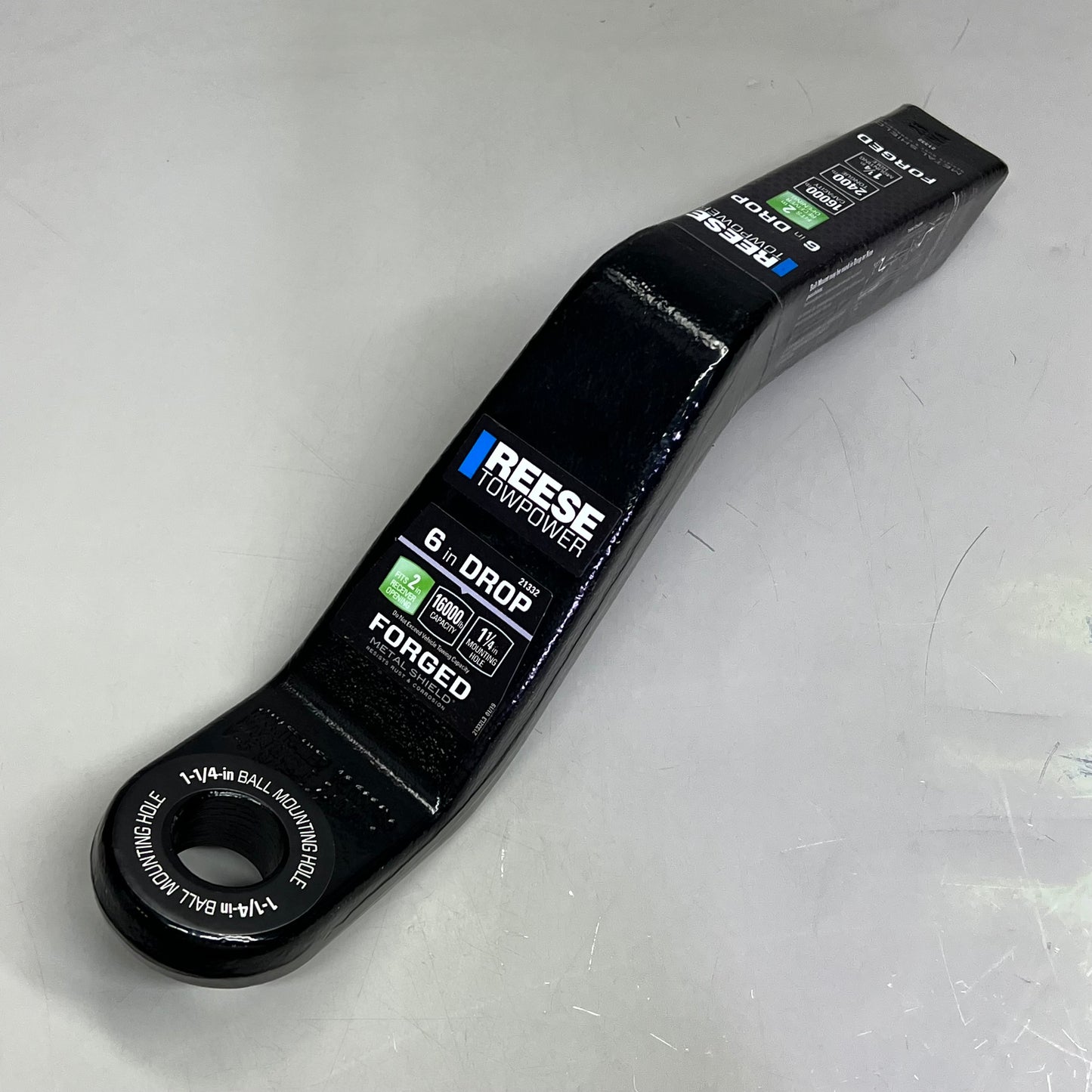 REESE TOWPOWER Trailer Hitch Ball Mount 6" Drop 5" Rise 16,000 Lbs Capacity 21332