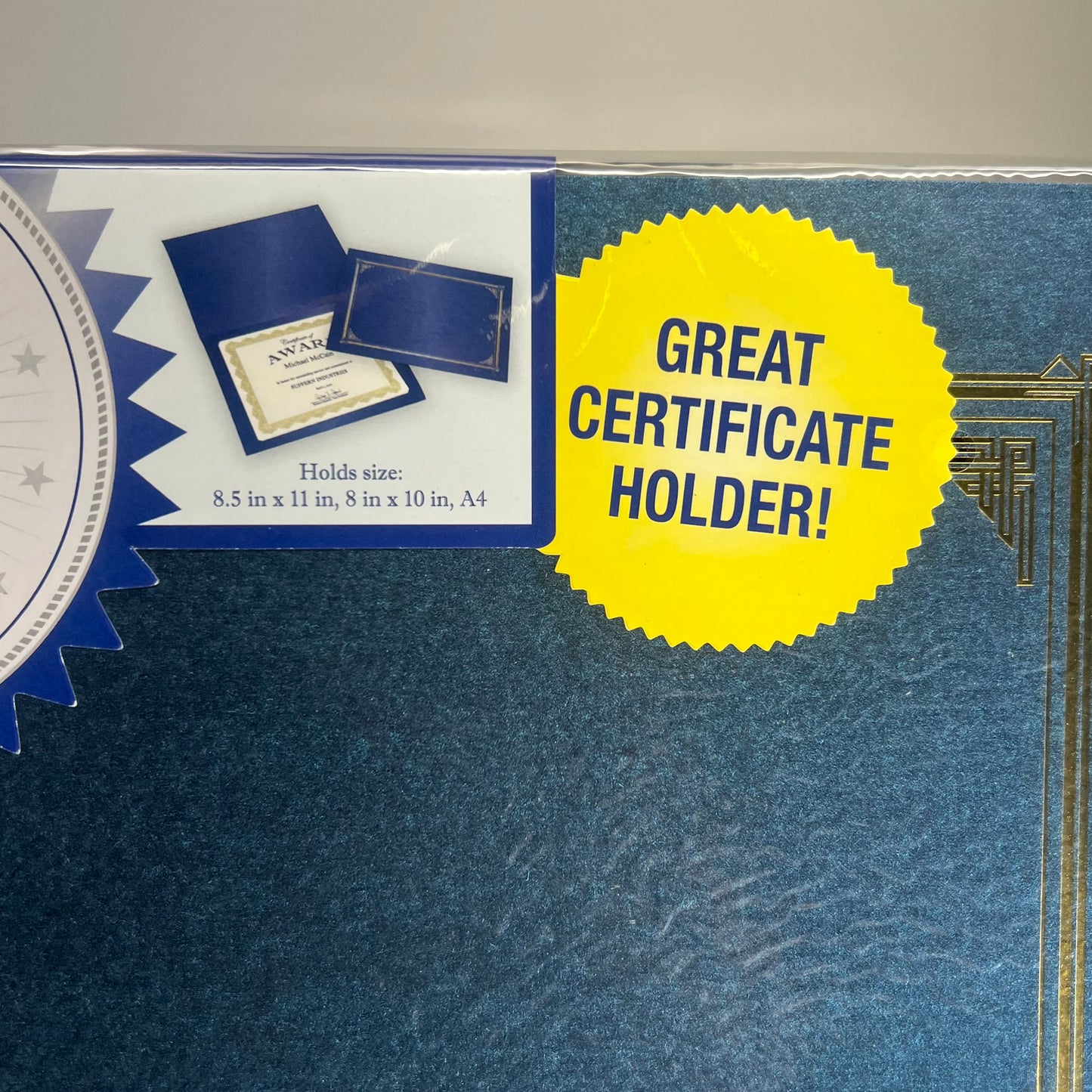 GEOGRAPHICS (6 PACK) Document Covers Sz 8.5" x 11", Metallic Blue 47401
