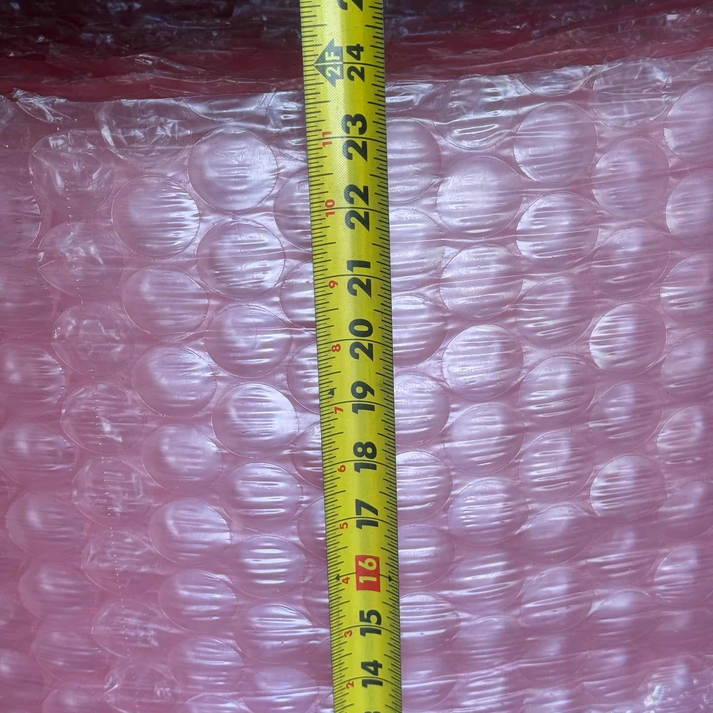 ULINE Anti-Static Bubble Roll 1/2”x 24”x 250’ S-1269P Pink