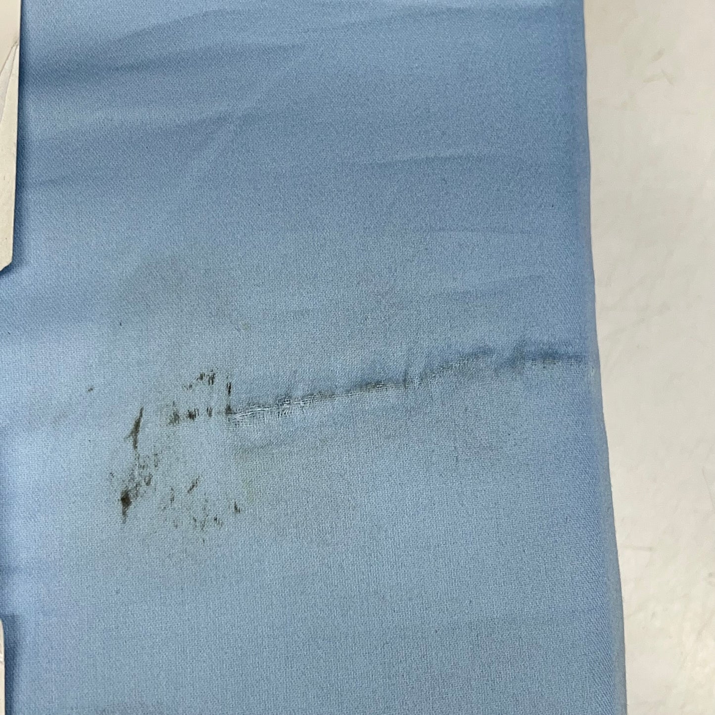 CHARTER CLUB 100% Cotton Damask Collection Sheet Set King Light Blue (New Other)