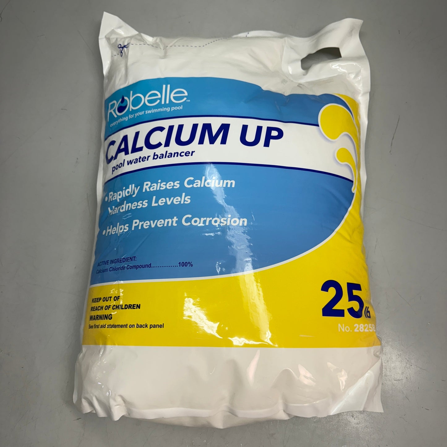 ZA@ ROBELLE (25 Lb Bag) Calcium Up Pool Water Balancer (Raises Hardness Levels) 2825B E