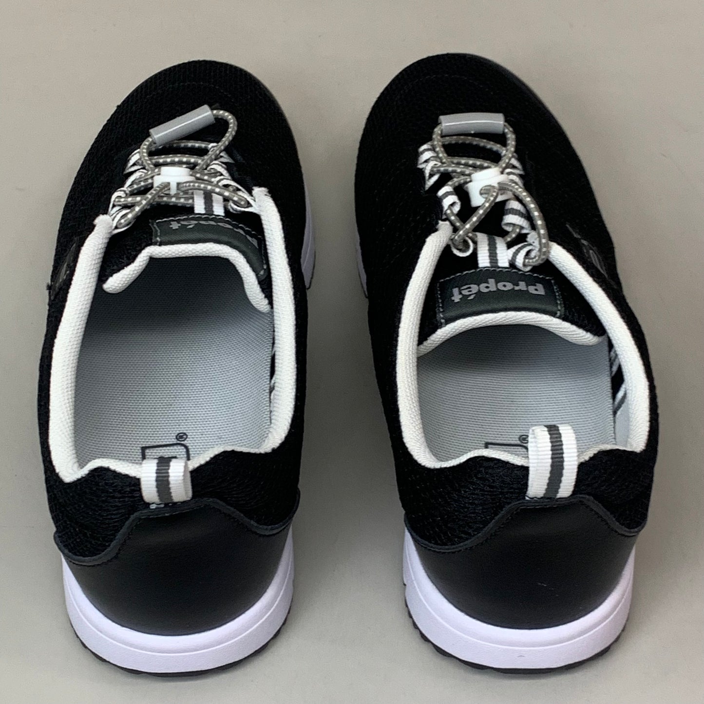 PROPET TravelWalker II Sneaker Shoes Women's SZ 9.5 Black Mesh W3239BM-X-09H