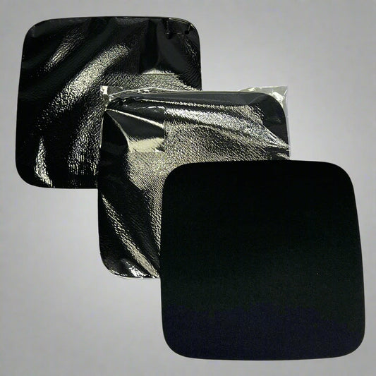 STAPLES (3 PACK) Basic Mouse Pad Black 8.27" W x 8.27"L ST61802