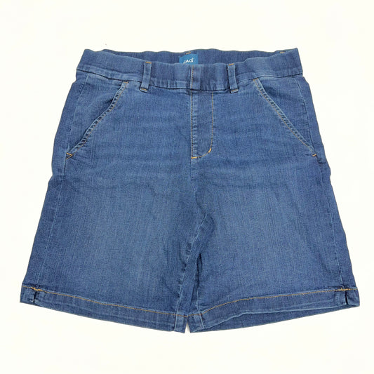 JAG Maddie 8" Bermuda Mid-rise Short Women's Sz 6/8 Medium Wash Blue J5108AU214