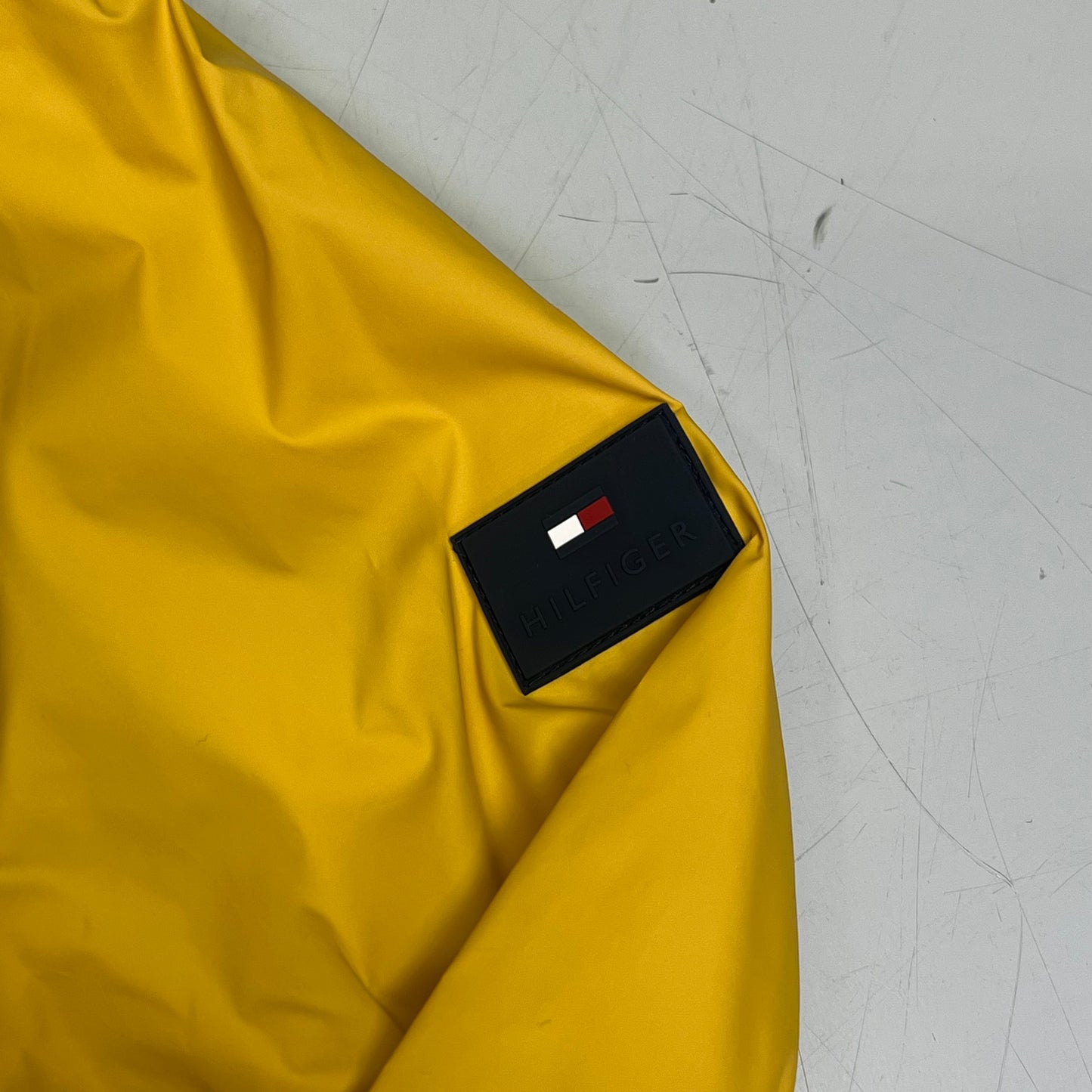 ZA@ TOMMY HILFIGER Spring Bomber Jacket Men's Sz XL Yellow 152AP680