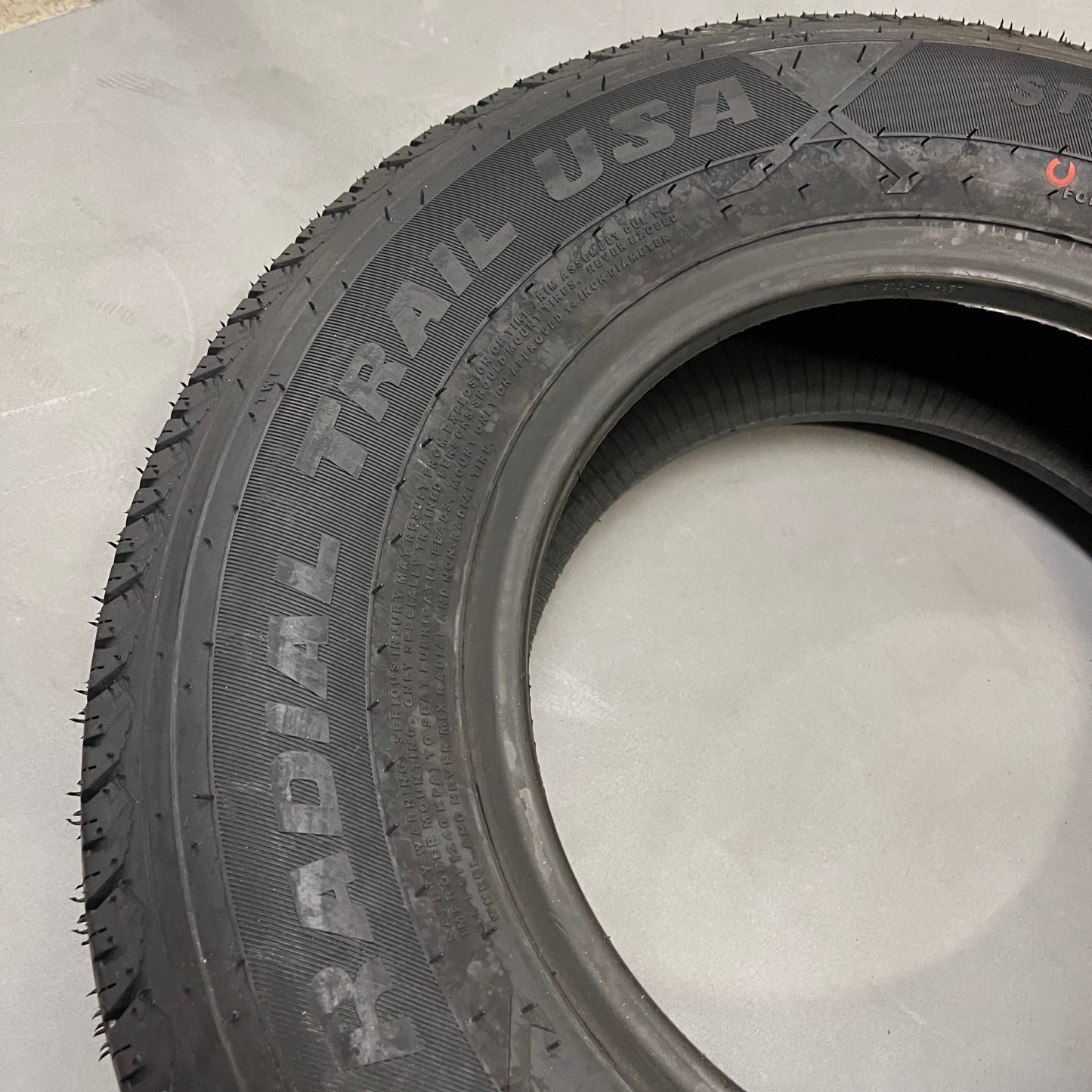 ZA@ CARLISLE Radial Trail Tires USA 2 TIRES ST205/75R14 (New) A