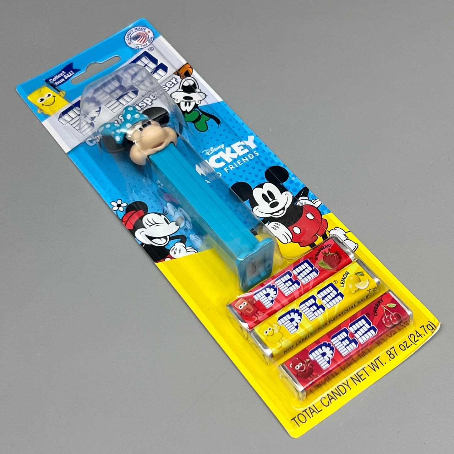 DISNEY PEZ Mickey Mouse & Friends (6 PACK) Candy & Dispenser 039853 BB 11/29