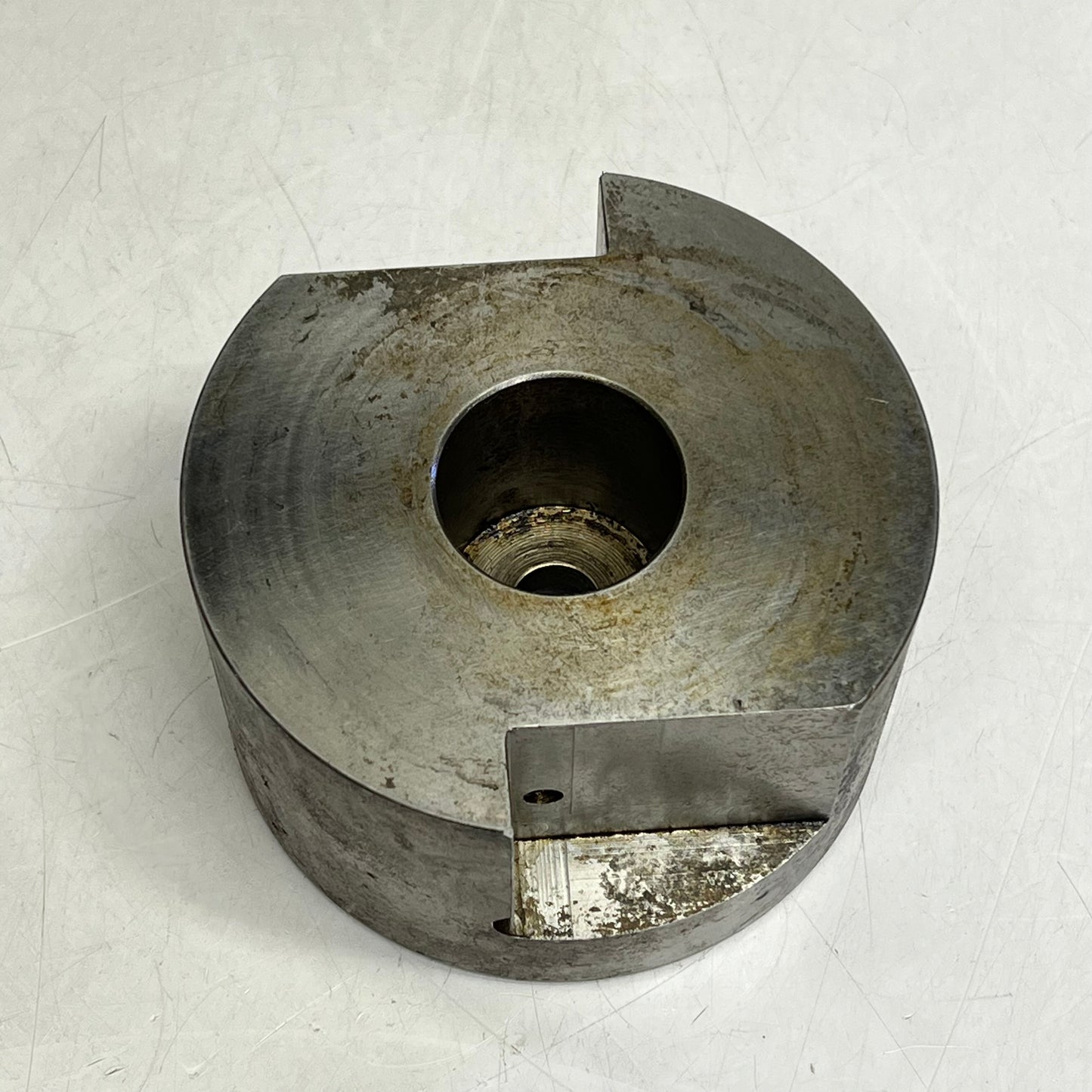 (2 PACK) Tool Holder Cutting Heads For CNC Machining ~5.5" Dia - ~5-7/16" (Used)