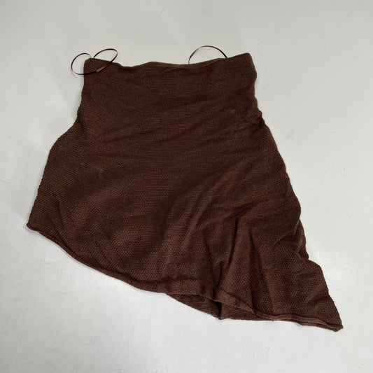 FREE PEOPLE Free Est Krista Cotton-linen Sweater Set  Women's Sz S Carafe