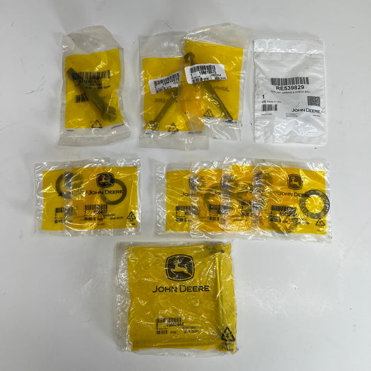 ZA@ JOHN DEERE Genuine Oem Lot of Assorted Hardware, Bolts & Rings