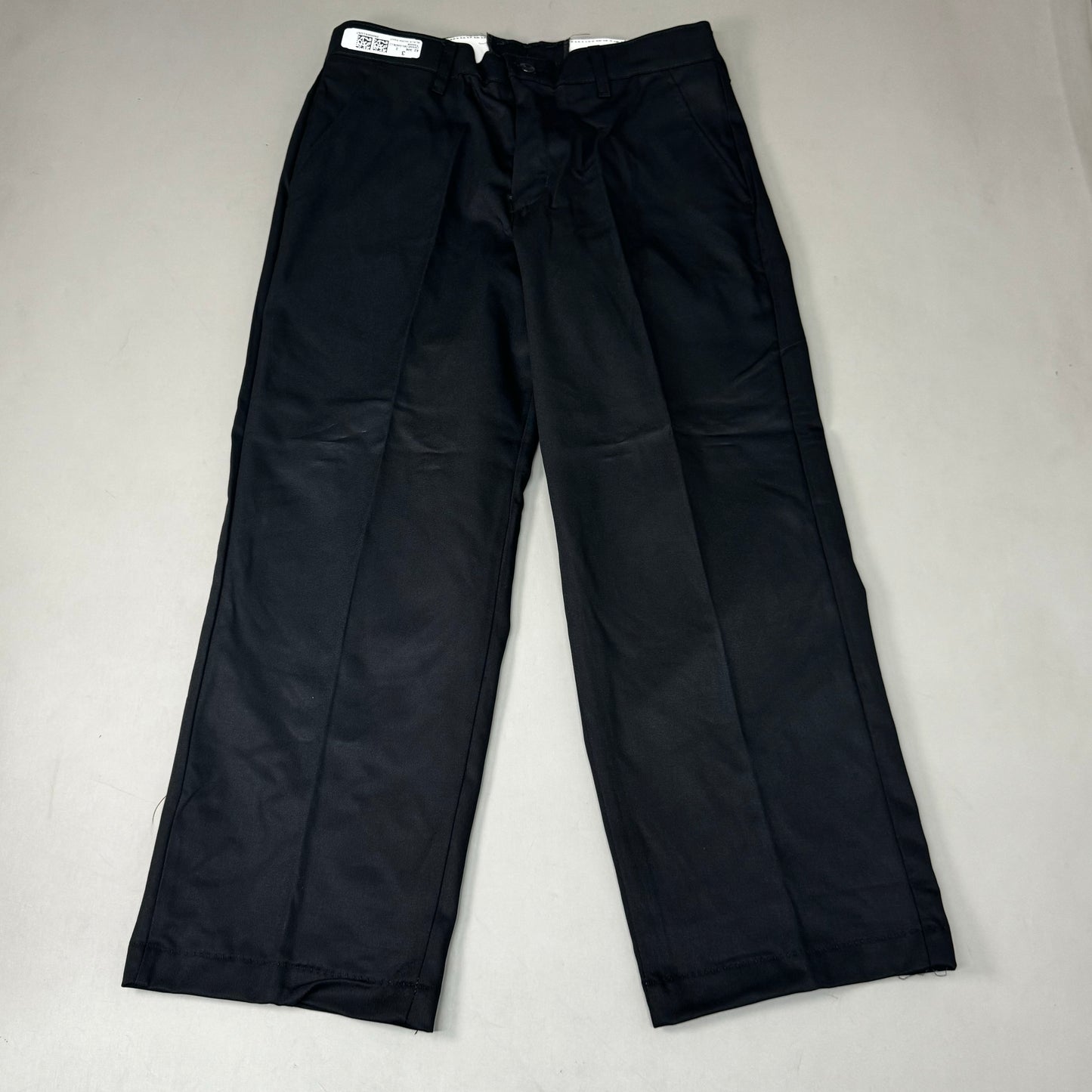 RED KAP Straight Leg Button Closure Industrial Work Pant Mens Sz 34 Black PT20BK