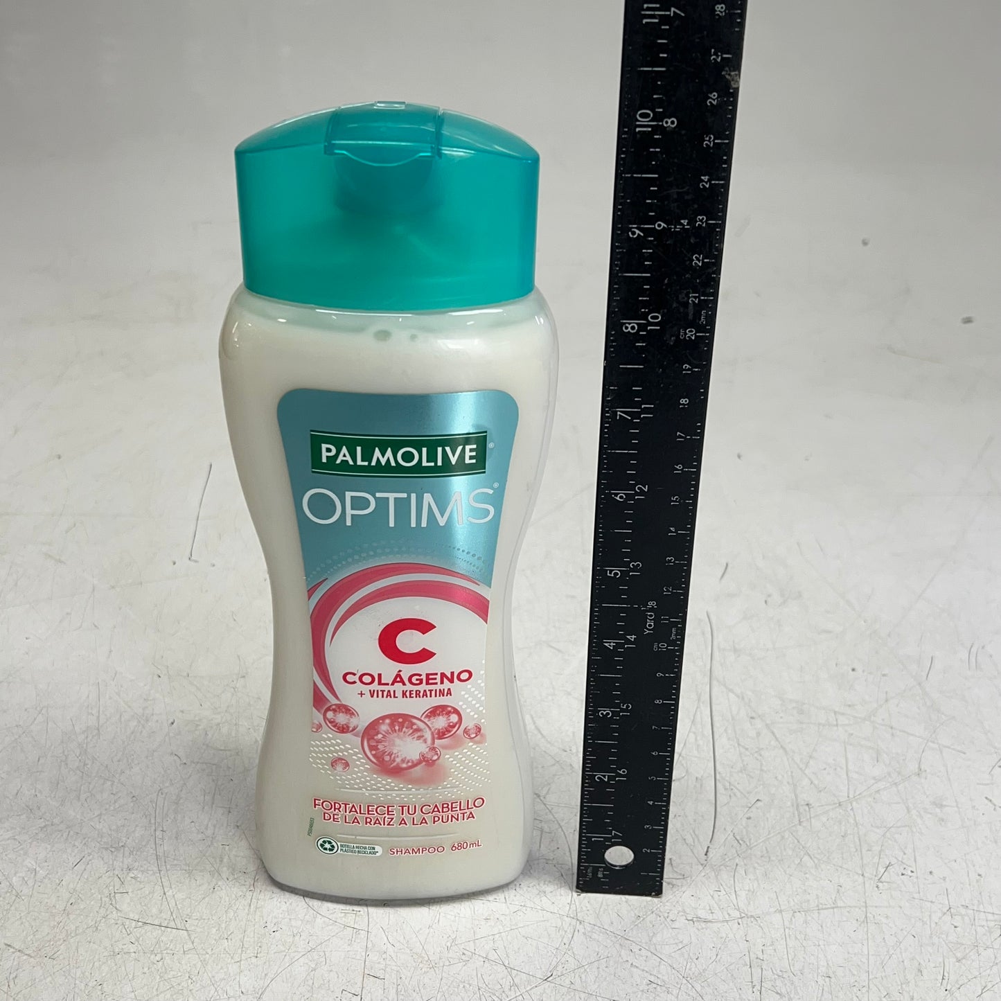PALMOLIVE OPTIMS (2 PACK) Colageno + Vital Keratina Strengthening Shampoo 680 Ml