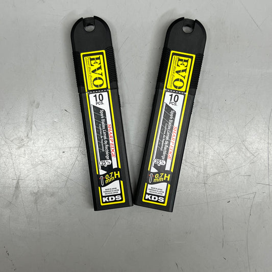 KDS EVO (20 Pack) Power Black Evolution Spare Blades .7 mm Black