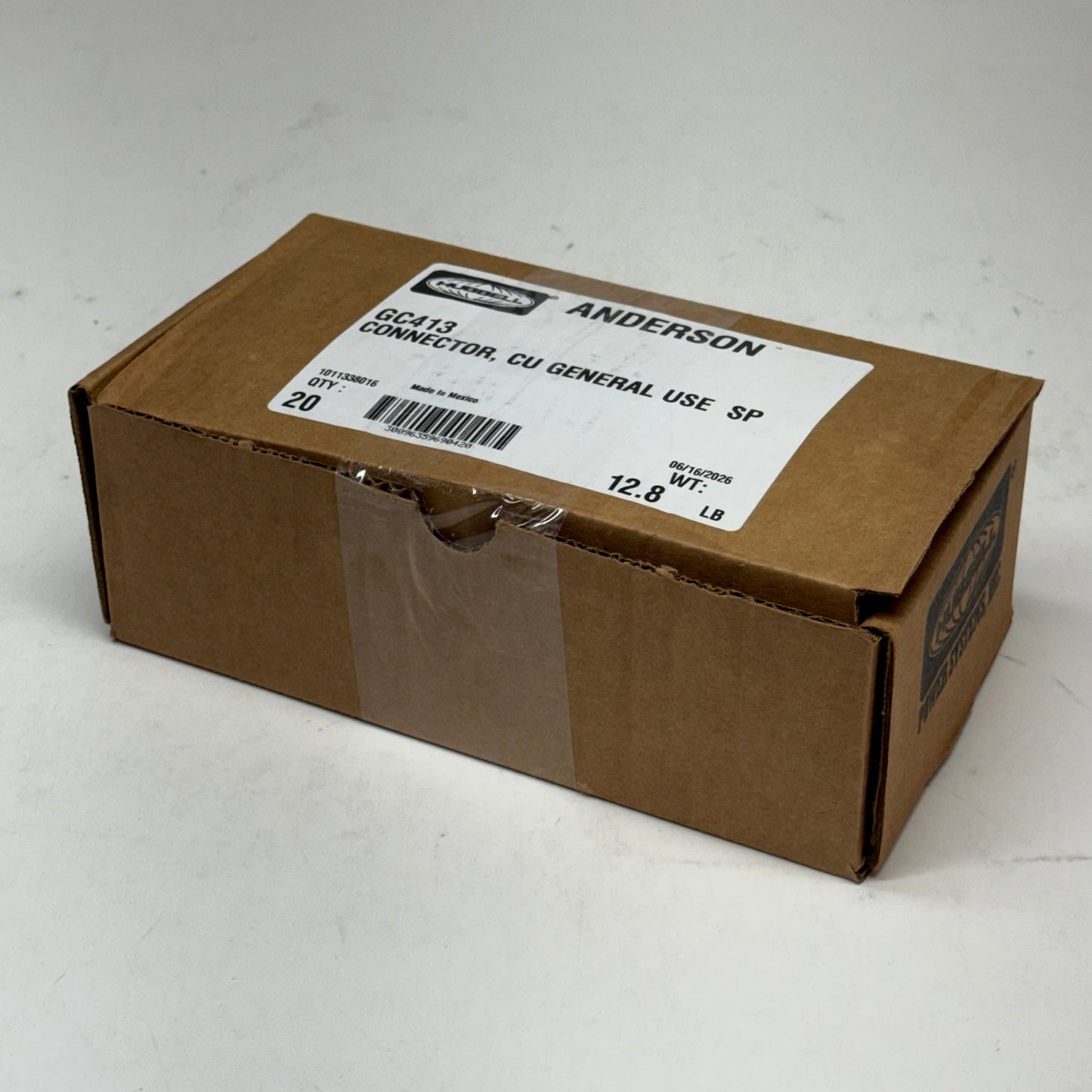 HUBBELL (20 Pcs) Copper Grounding Connector, General Purpose Wire Clamp GC413