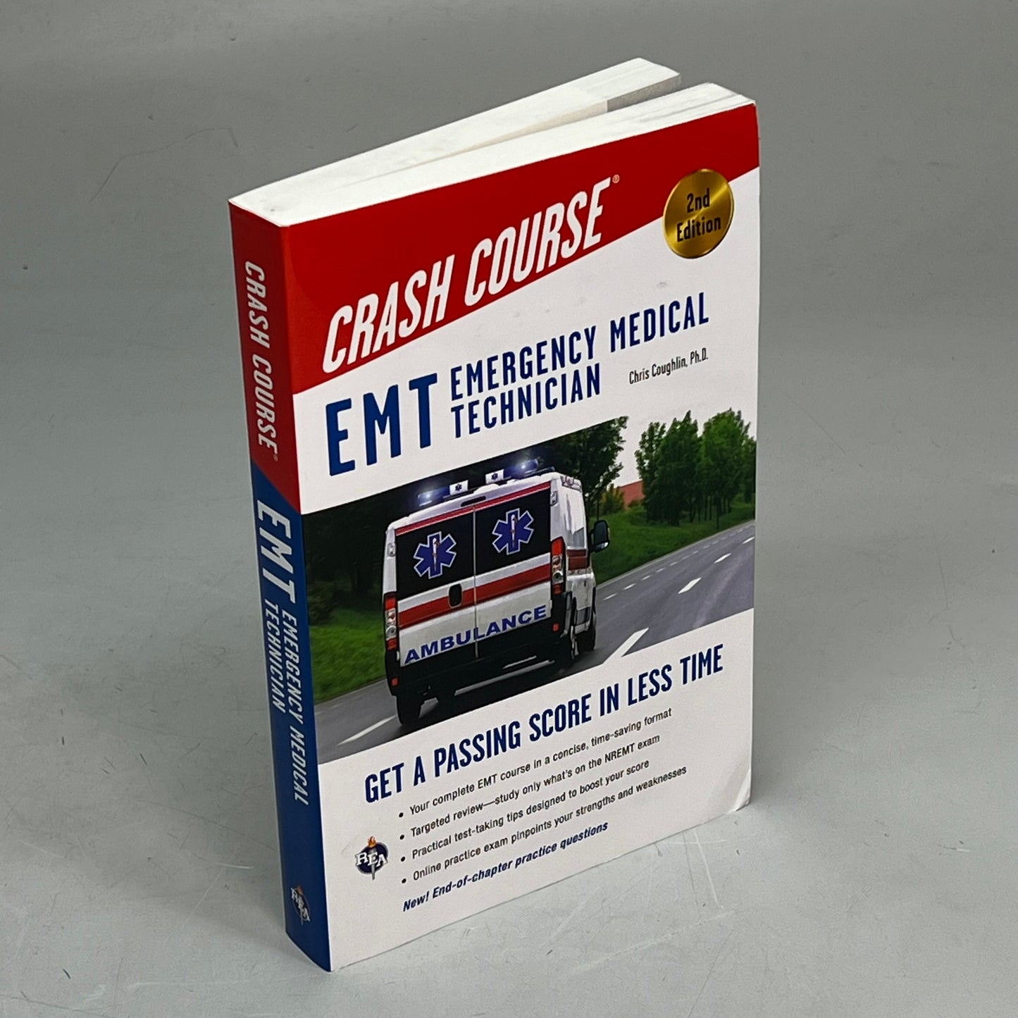 EMT PREPERATION CRASH COURSE  2nd Edition Paperback By Christopher Coughlin Ph.D