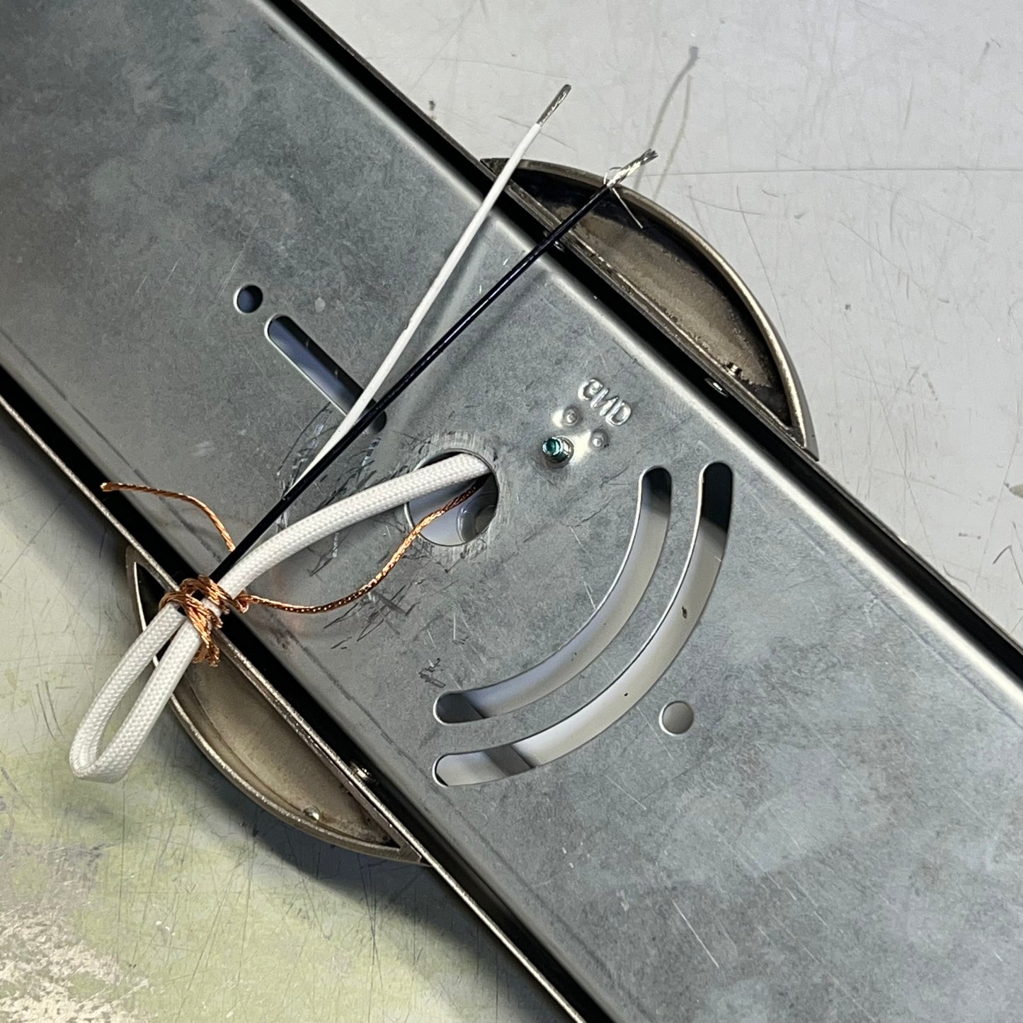 AA DECOR LED Wall Lighting Made Of Iron & White Acrylic Nickel Finish NBWL1032