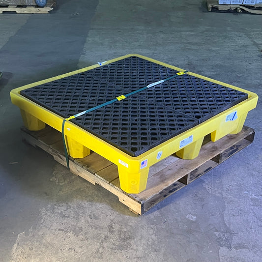 ZA@ Pallet of ULTRATECH Ultra Spill Pallet Sz 53"L x 53"W x 12"H, 1000